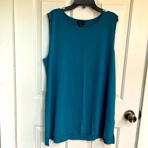 Teal J. Jill sleeveless top